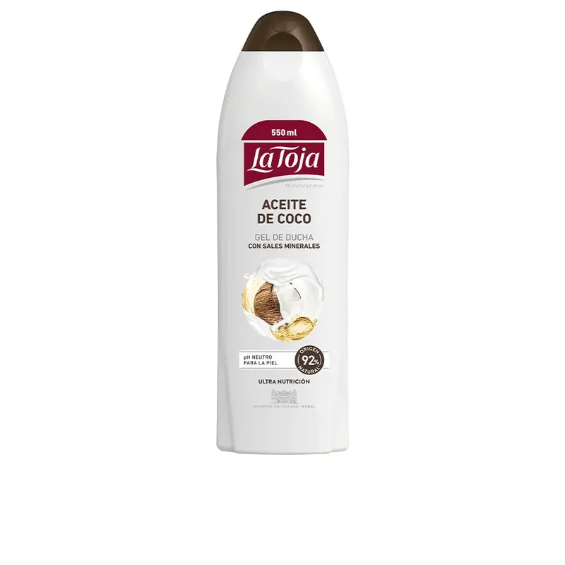 La Toja Coconut Oil Shower Cream Gel 550ml