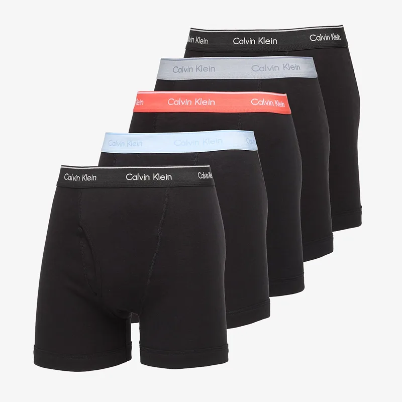 Μπόξερς Calvin Klein Boxer Brief 5-Pack Ροζ XXL