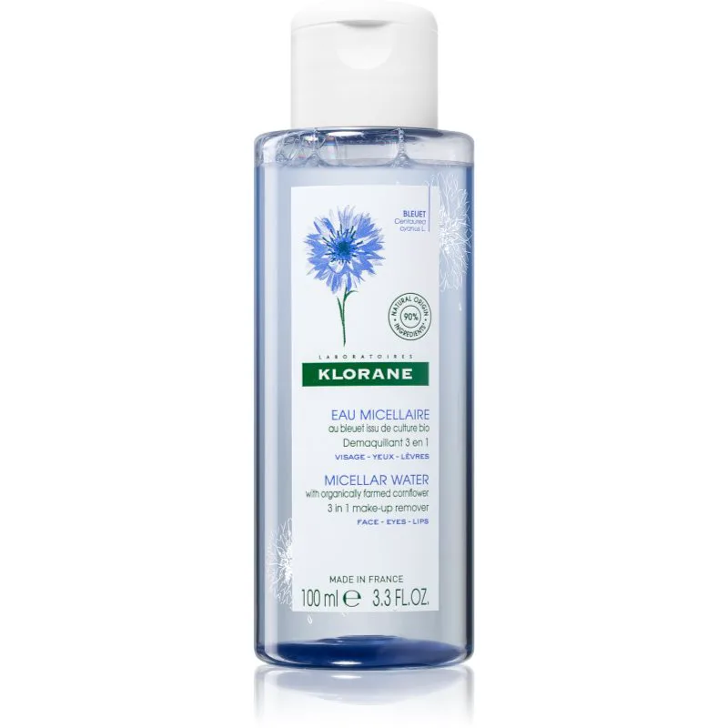 Klorane Cornflower μικυλλιακό νερό 3 σε 1 100 ml