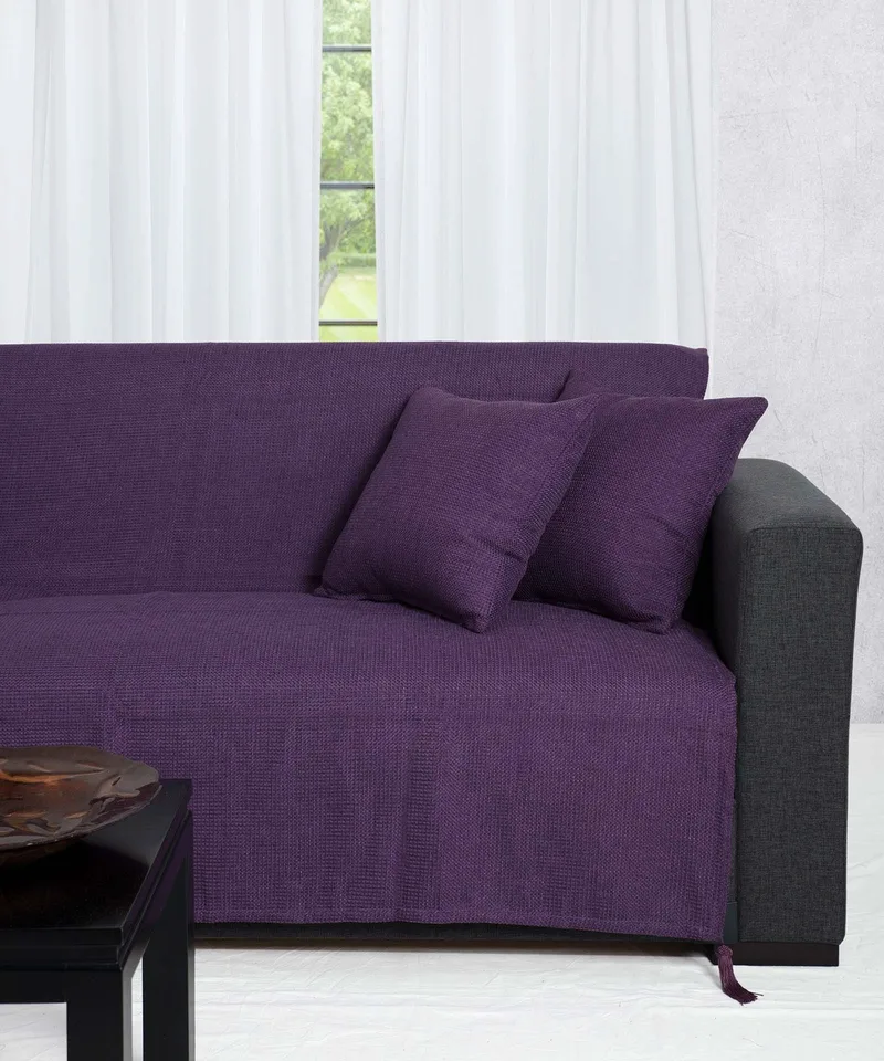 Ριχτάρι Διθέσιου Silk Fashion 9925 Μώβ 180x250