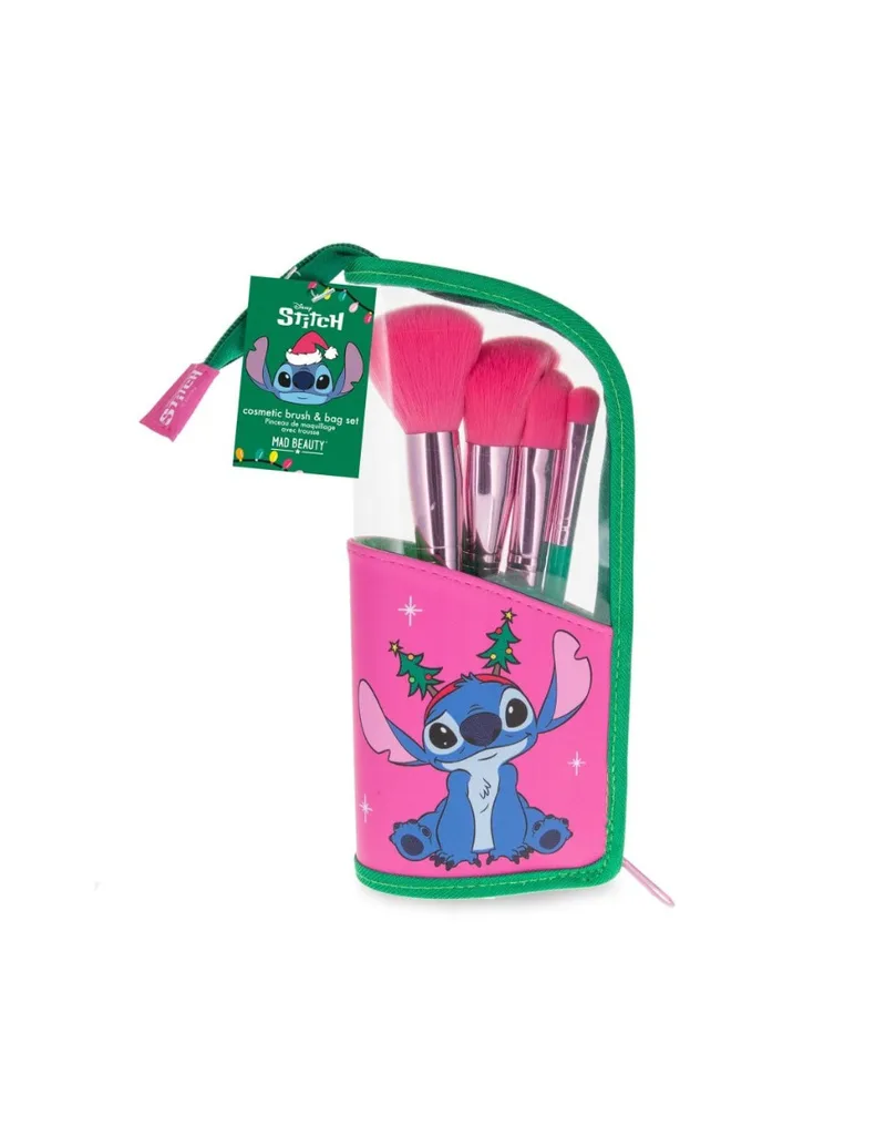 Stitchmas Cosmetic Brush & Bag Set