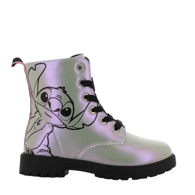 LILO &amp; STITCH Μποτάκι Martens 24-32 - ΓΚΡΙ/ΑΣΗΜΙ - LS000981/22