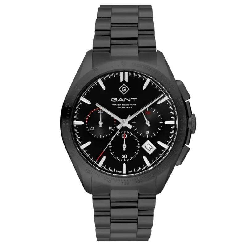 GANT Hammondsport Chronograph Black Stainless Steel Bracelet G168008