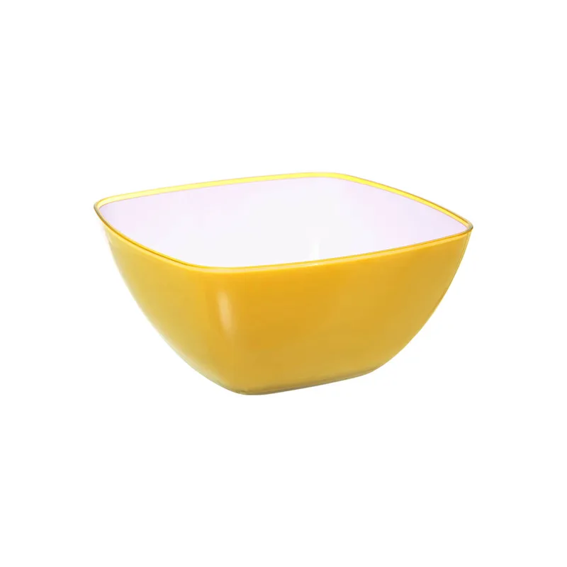 Μπολ Πλαστικό (14x14) F-V Square Mustard 150009G