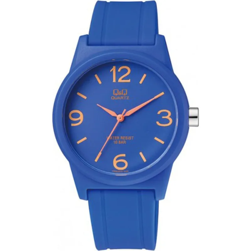 Ρολόι Ανδρικό Blue Rubber Q&Q VR35JO32Y