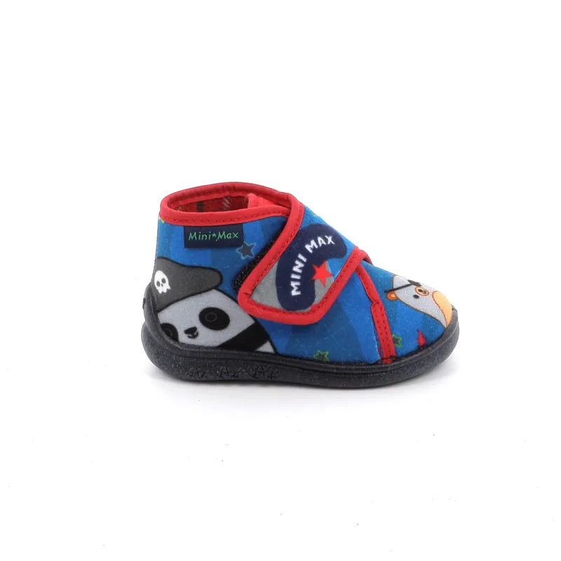 Παιδικό Παντοφλάκι για Αγόρι Mini Max Ανατομικό Χρώματος Μπλε V-PIRATE-4