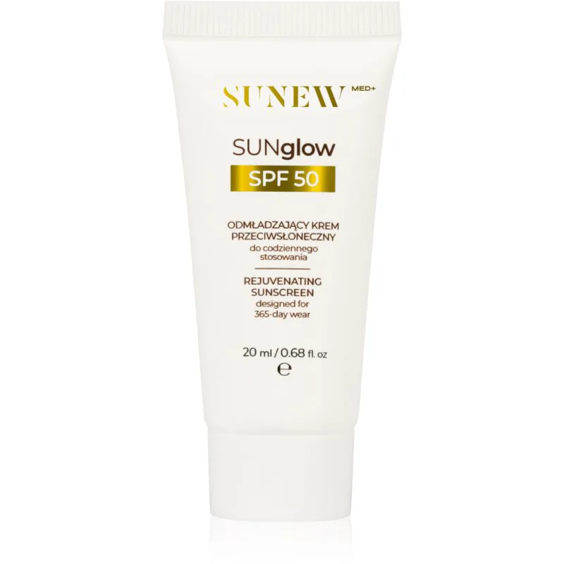 SUNEWMED+ SUNglow Anti-Aging Face Sunscreen SPF 50 αντηλιακή κρέμα με αναζωογονητικά αποτέλεσματα SPF 50 20 ml