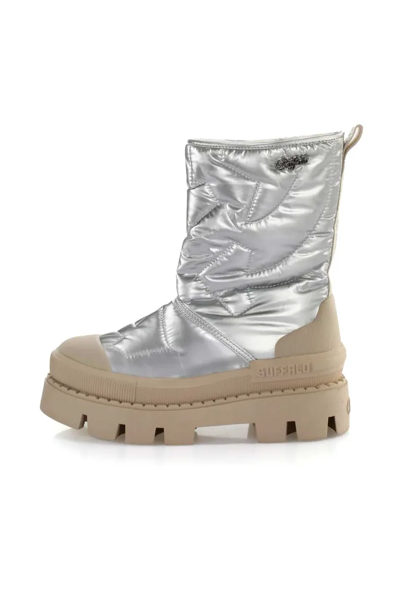 BUFFALO Μπότες-Μποτάκια RAVEN SNOW BOOT - SILVER-1630808-SILVER
