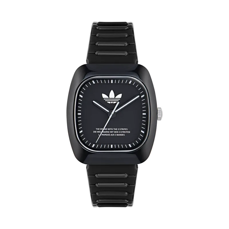 Ρολόι adidas Retro Wave Two AOSY24531 Μαύρο