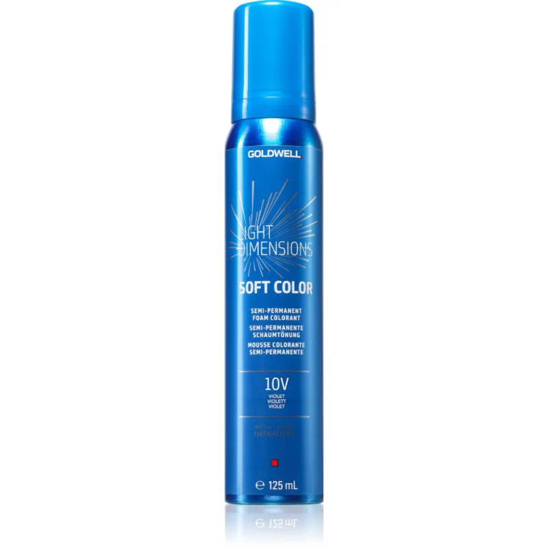 Goldwell Light Dimensions Soft Color αφρός με χρώμα για ξανθά μαλλιά απόχρωση 10V 125 ml
