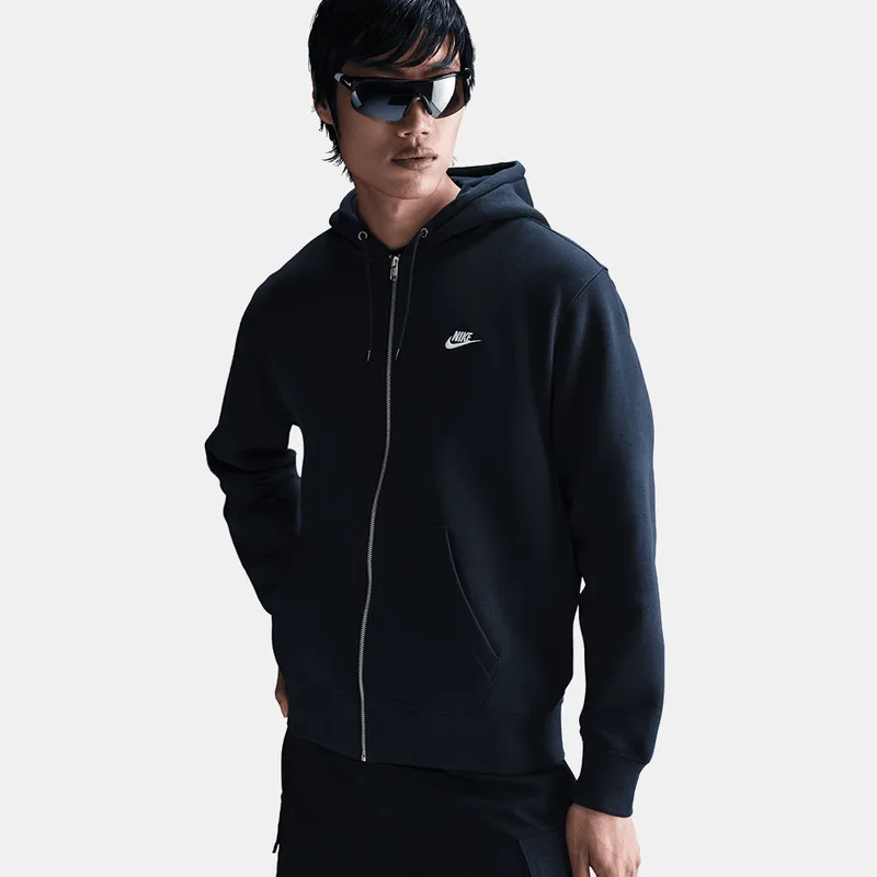 Nike M Nk Club Bb Fz Hoodie (9000233900_21853)