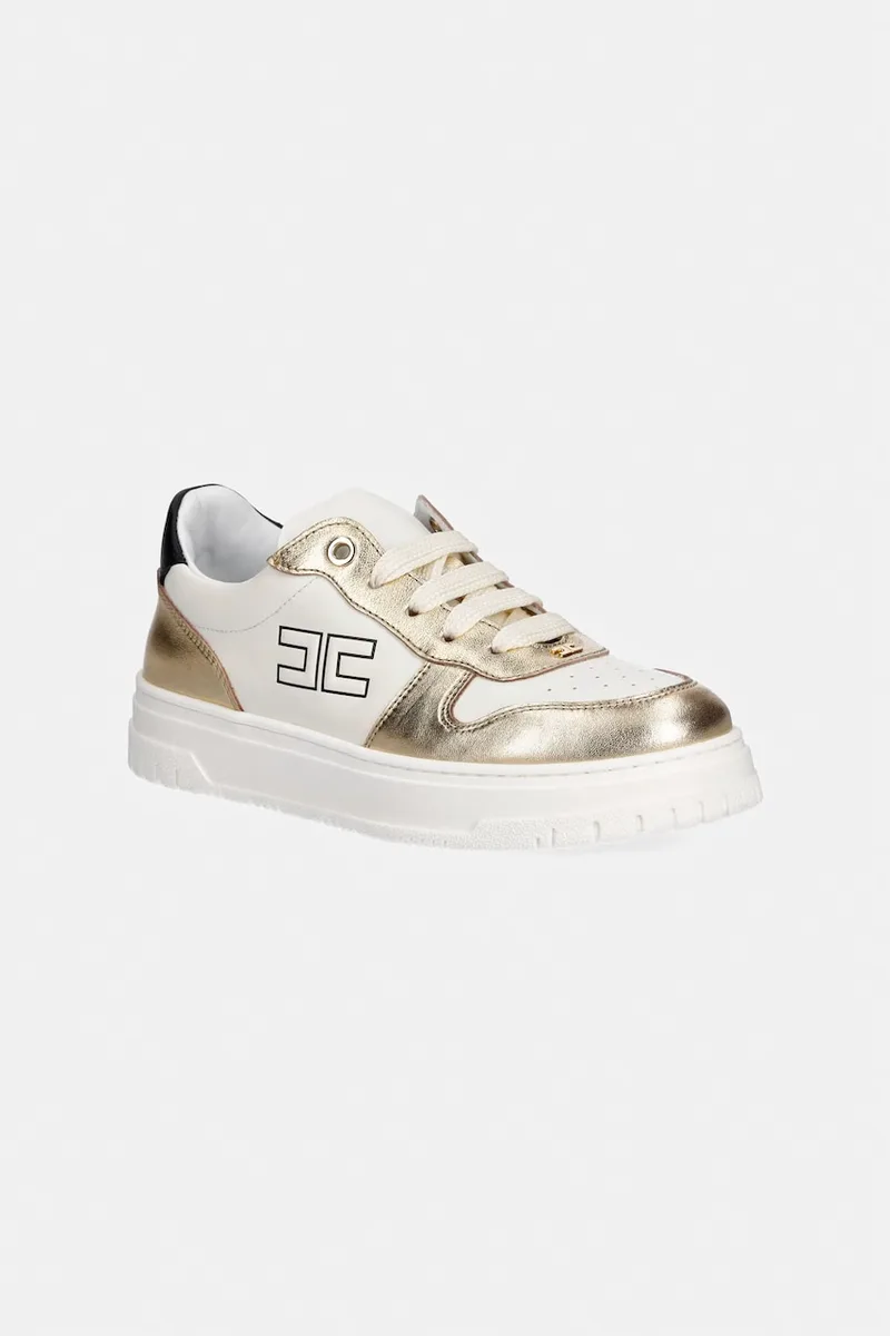 Παιδικά δερμάτινα sneakers Elisabetta Franchi