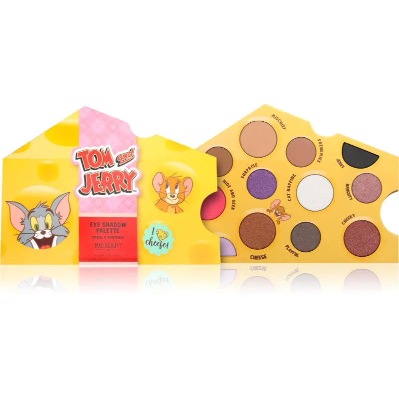 Mad Beauty Tom & Jerry Παλέτα σκιών για τα μάτια 22 γρ