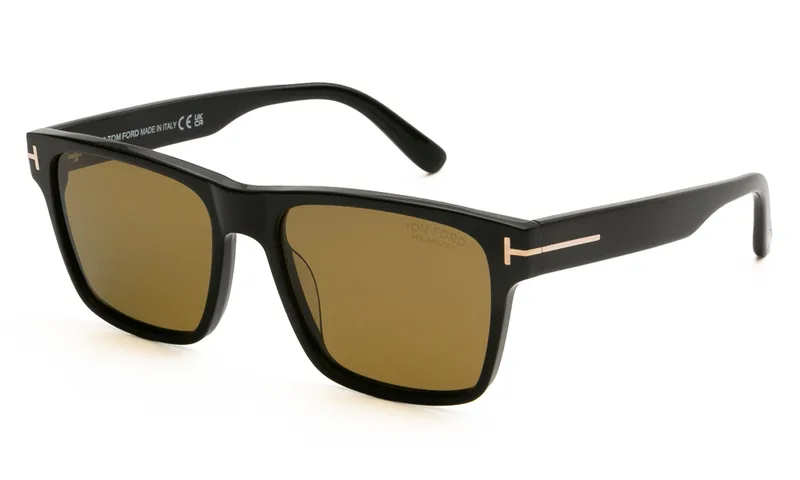TOM FORD ΓΥΑΛΙΑ ΗΛΙΟΥ TOM FORD 1205/S 01H 5517 1205/S Μαύρο