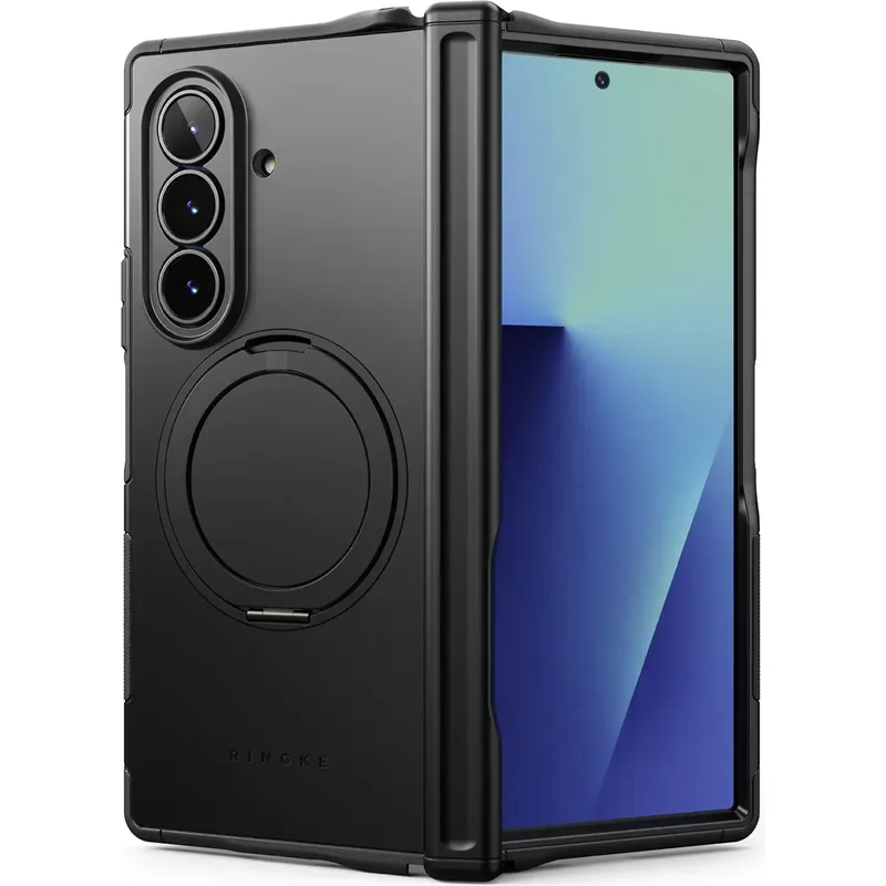 Θήκη Samsung Galaxy Z Fold7 Ringke Alles Ανθεκτική Σκληρή με MagSafe & KickStand - Black (8800293855385)