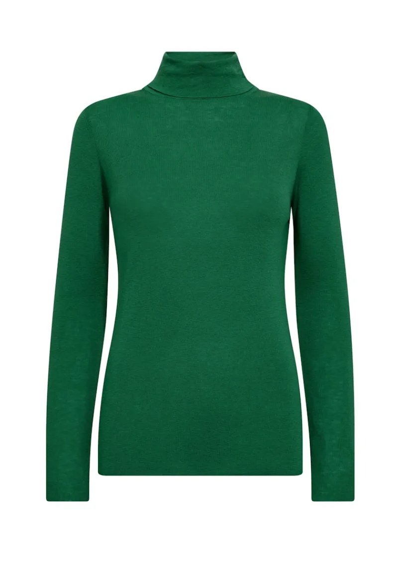 ΓΥΝΑΙΚΕΙΟ ΠΛΕΚΤΟ ΖΙΒΑΓΚΟ BOUCH ROLLNECK MOS MOSH ΣΤΕΝΗ ΓΡΑΜΜΗ ΠΡΑΣΙΝΟ