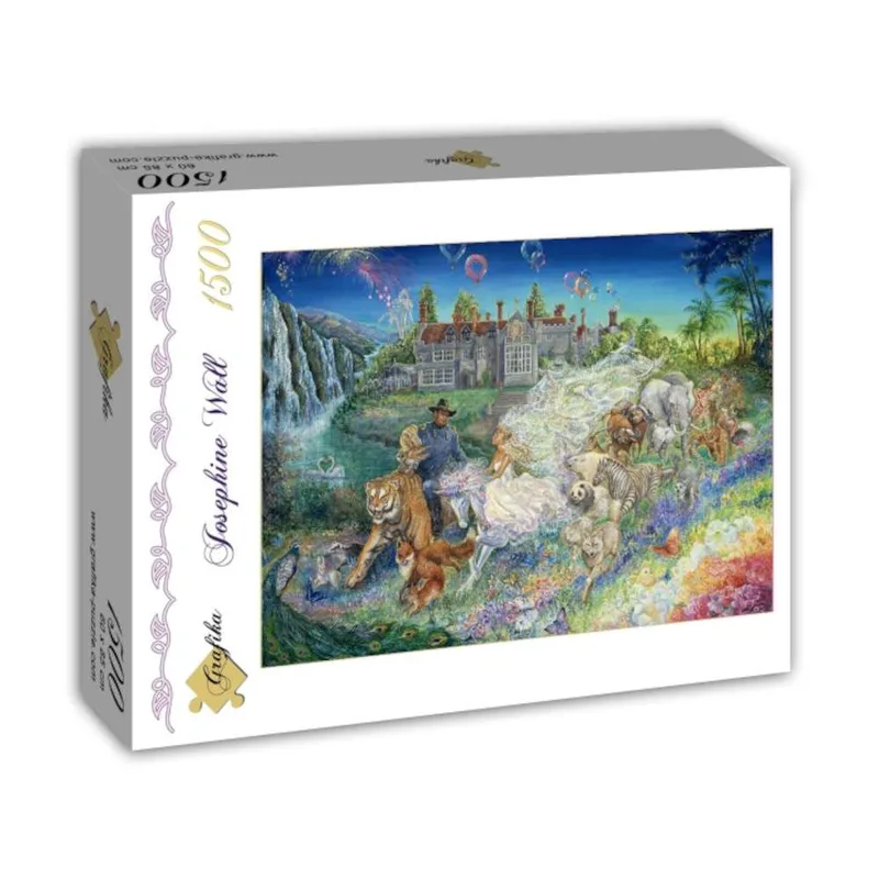 Graphica-T-00264-Josephine Wall - Fantasy Wedding-Puzzle 1500 pieces