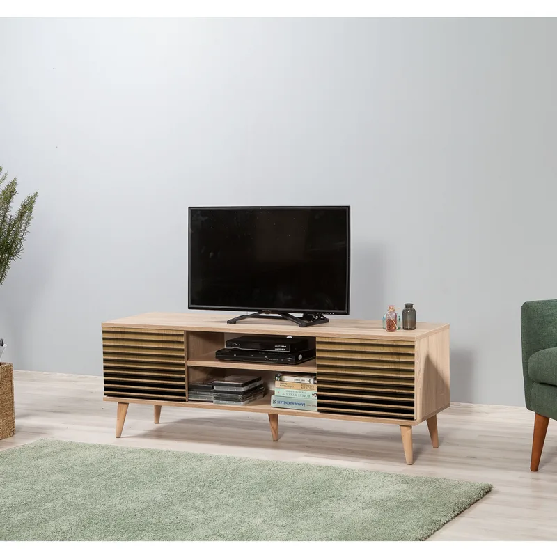 Βάση Τηλεόρασης Truva-220 863Sph3029 (140x50x40)