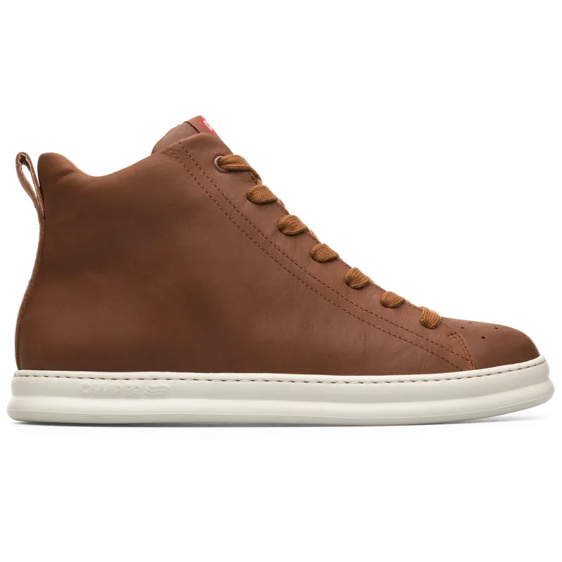 CAMPER Runner - Μποτάκια Για Ανδρικα - Καφέ, Μέγεθος 39, Smooth leather