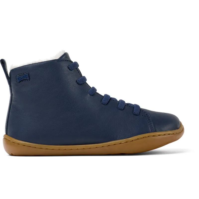 CAMPER Peu - Μπότες Για Κορίτσια - Μπλε, Μέγεθος 31, Smooth leather