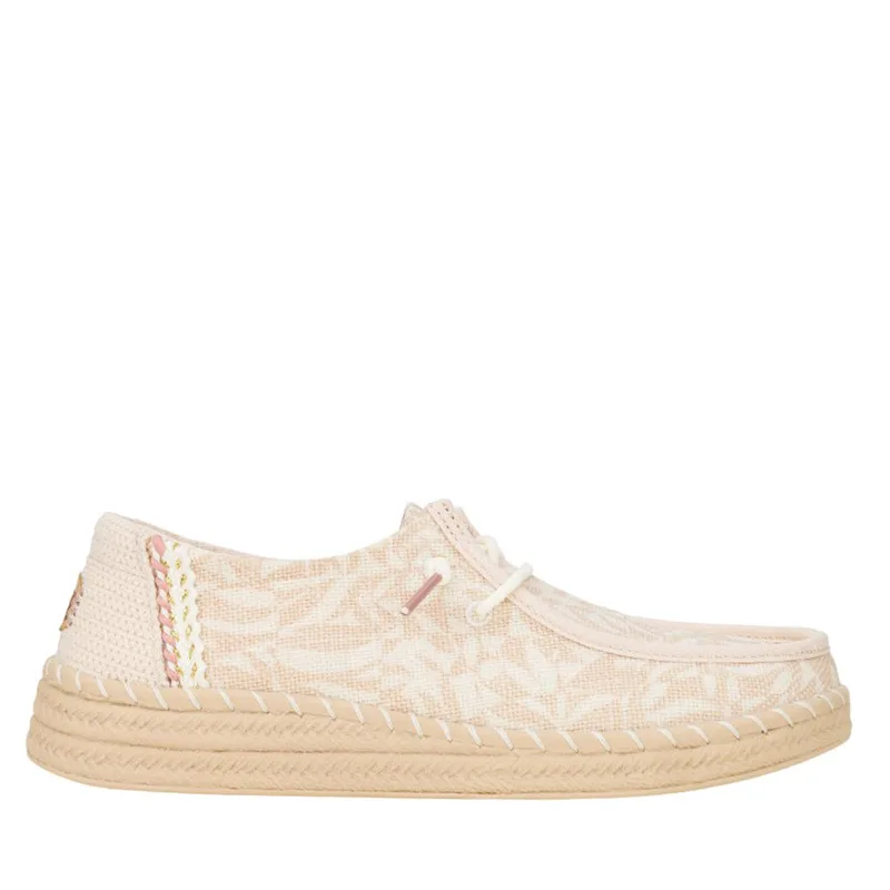 HEY DUDE Wendy Espadrille Retro Slip on 36-41 - ΜΠΕΖ/NUDE