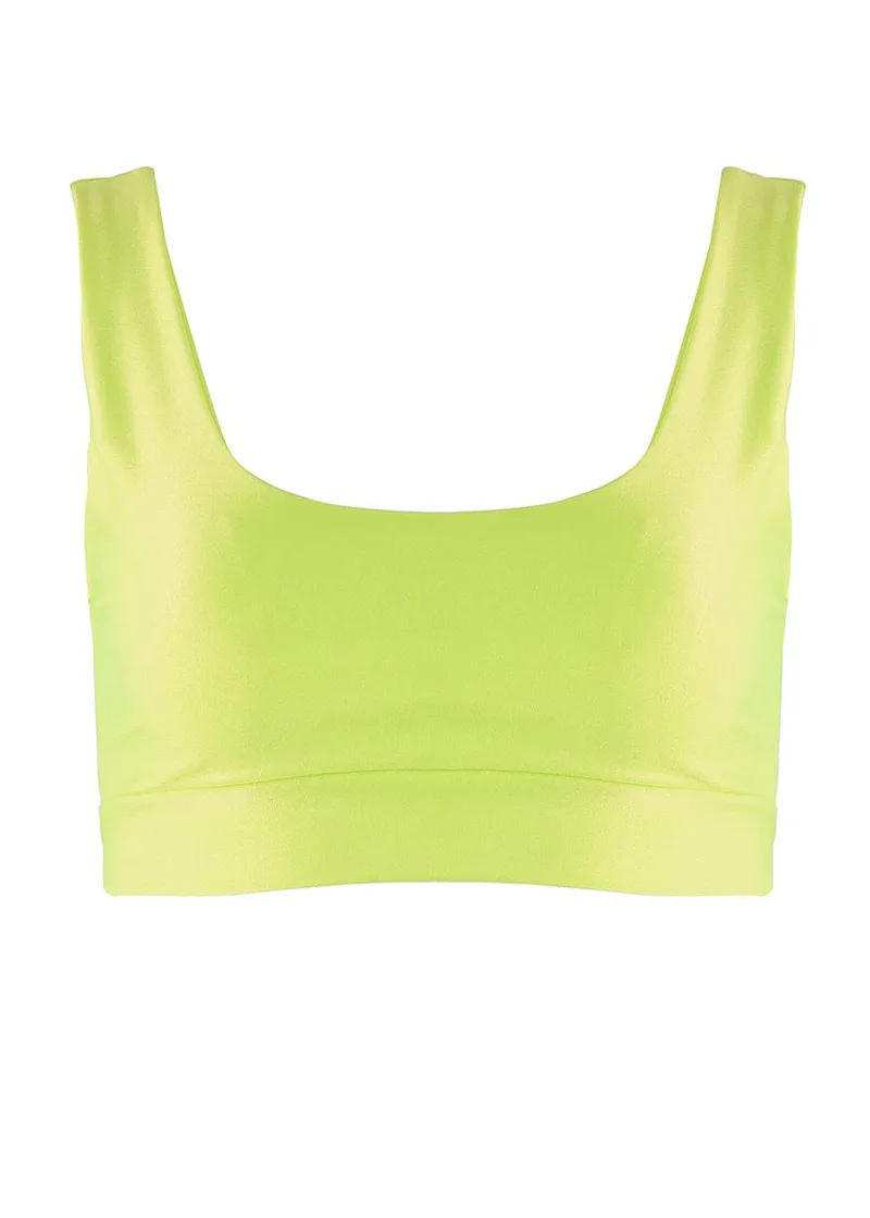 Γυναικείο top χωρίς ενίσχυση. Basic collection. ΚΙΤΡΙΝΟ