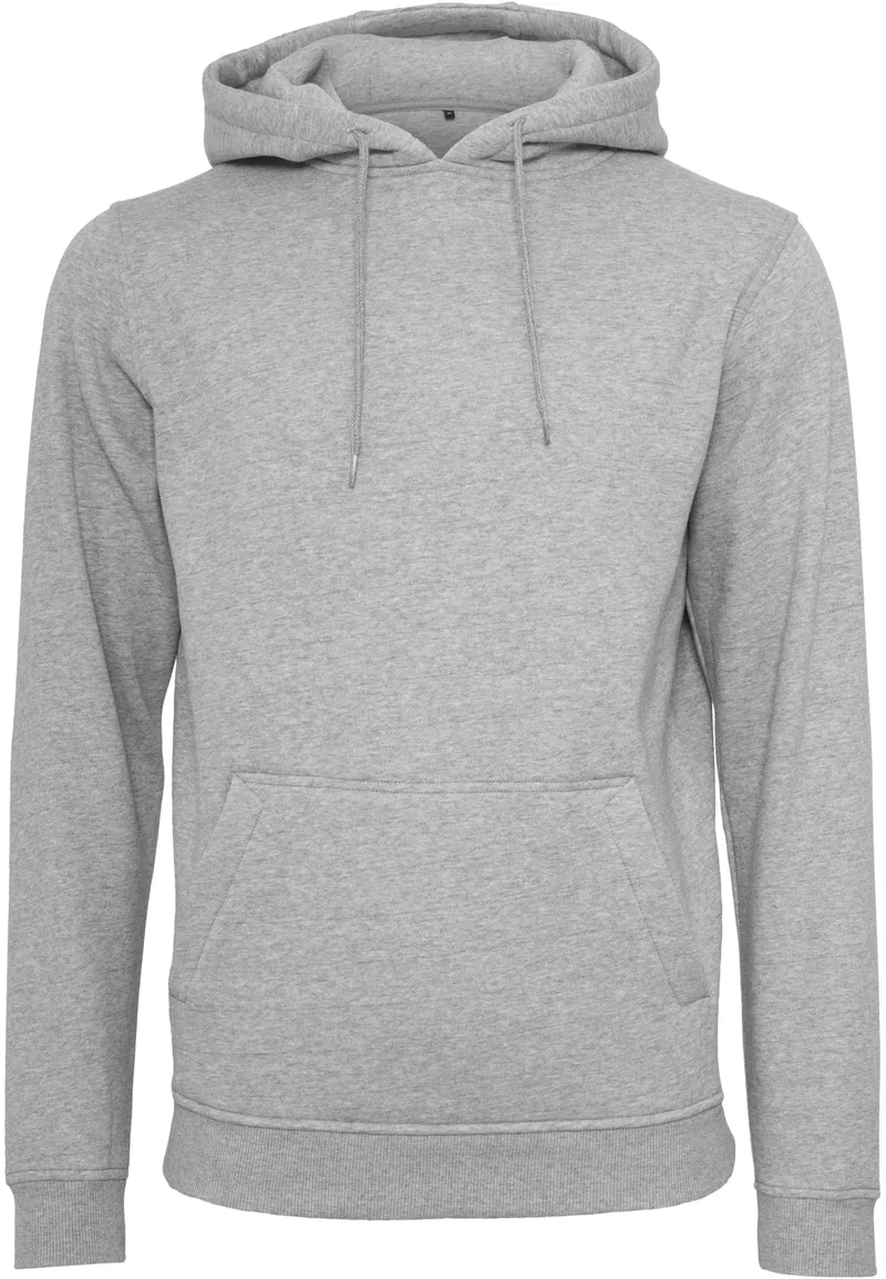 Φούτερ Heavy Hoodie BY011 Build Your Brand Heather Grey