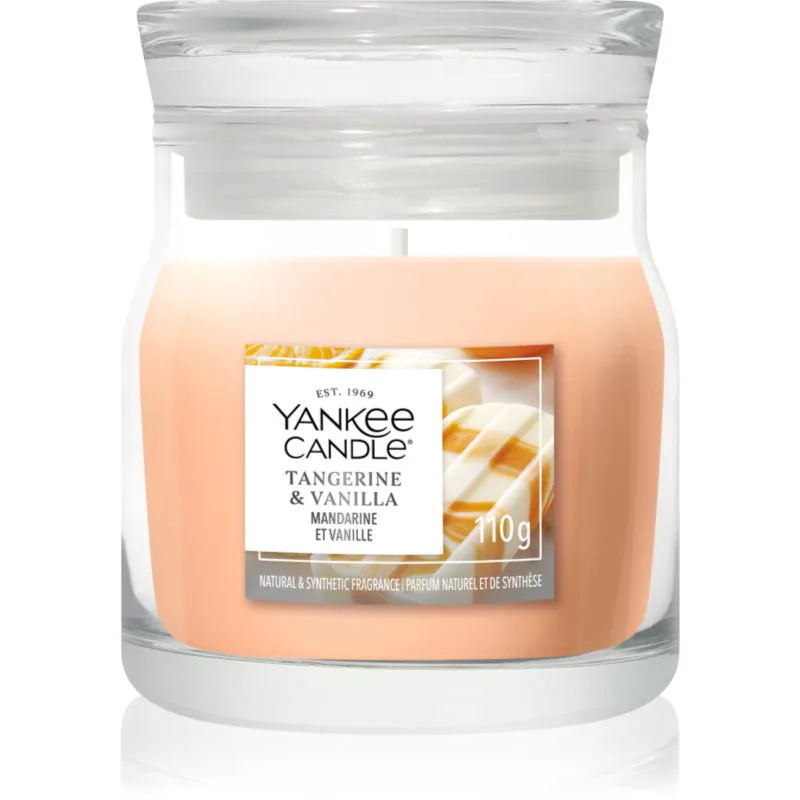 Yankee Candle Tangerine & Vanilla αρωματικό κερί Signature 110 γρ