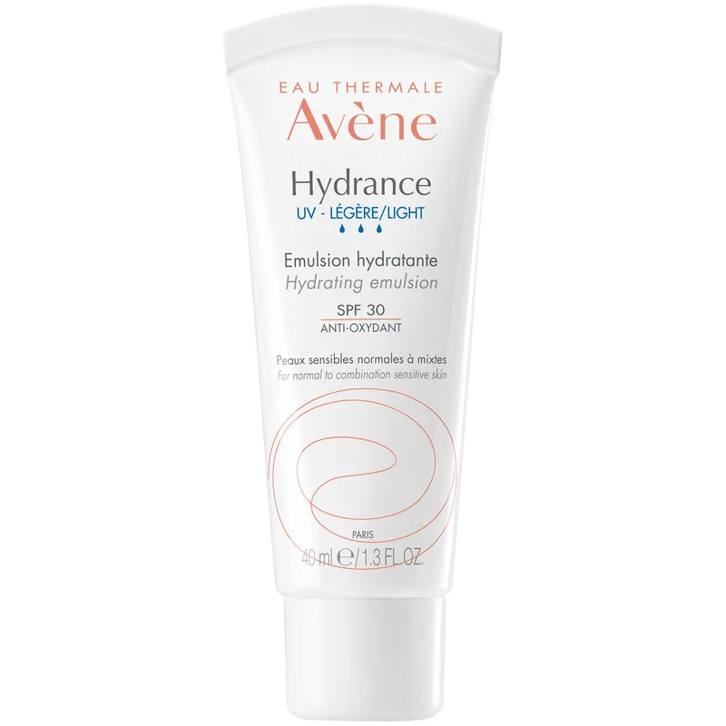Avene Hydrance UV Legere Emulsion Spf30 Λεπτόρρευστη Ενυδατική Κρέμα Προσώπου για Κανονικές & Μεικτές Επιδερμίδες 40ml