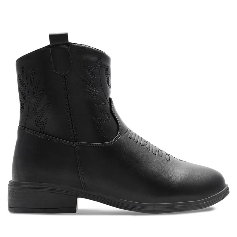 Μποτάκια Nelli Μπλε CM230220-17 Μαύρο