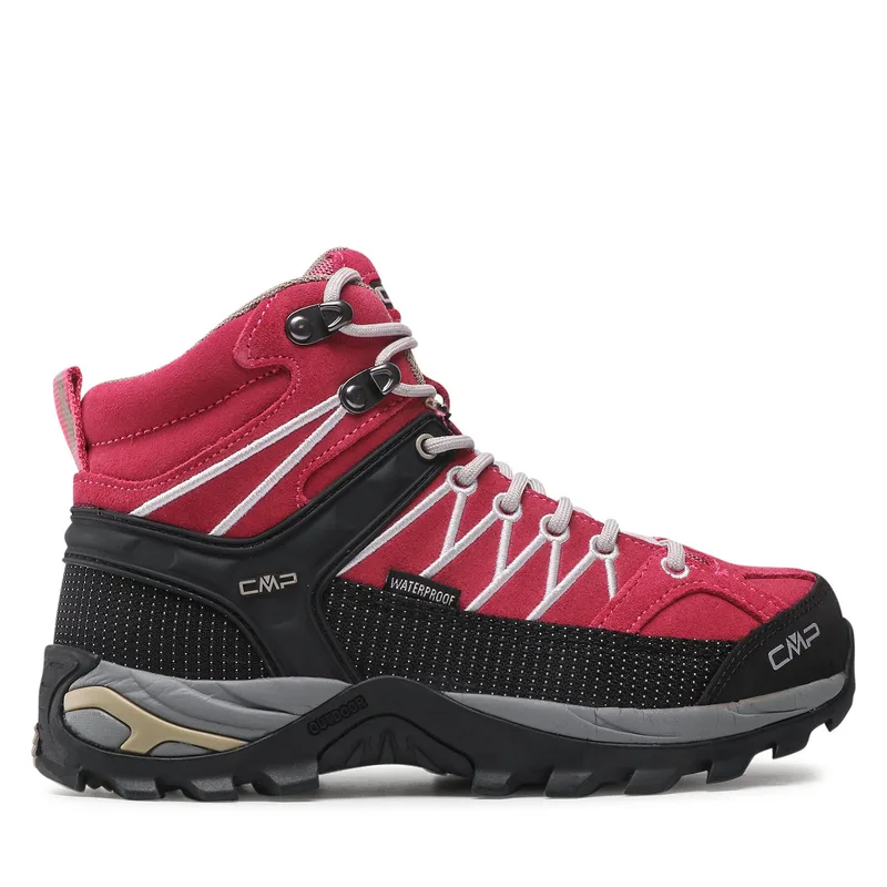 Παπούτσια πεζοπορίας CMP Rigel Mid Wmn Trekking Wp 3Q12946 Ροζ