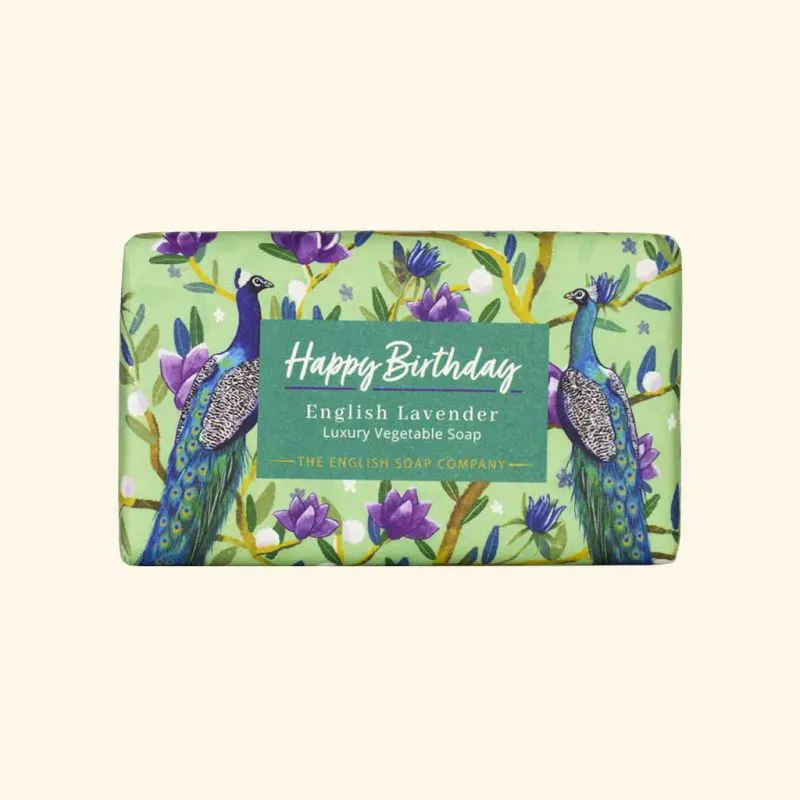 Αρωματικό σαπούνι 190gr The English Soap Company - English Lavender - Happy Birthday