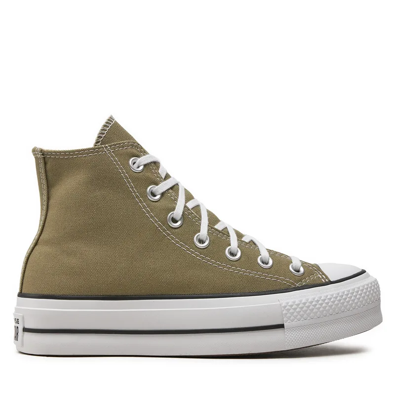 Sneakers Converse Chuck Taylor All Star Lift Hi A07571C Χακί