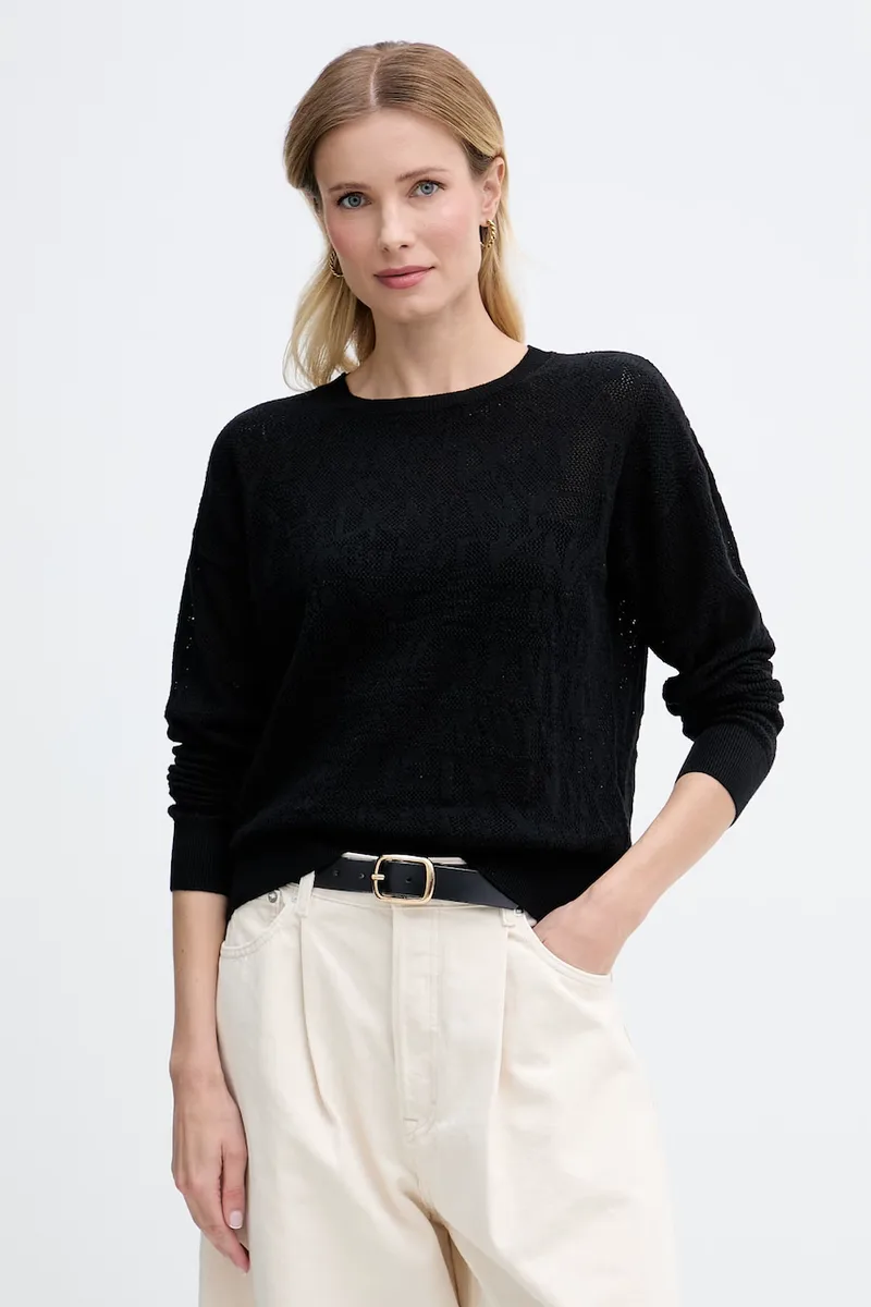 DKNY πουλόβερ γυναικείο με βαμβάκι