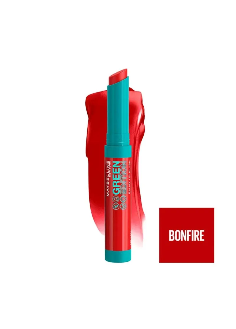 Maybelline & More - Maybelline Green Edition Balmy Lip Blush 002 Bonfire