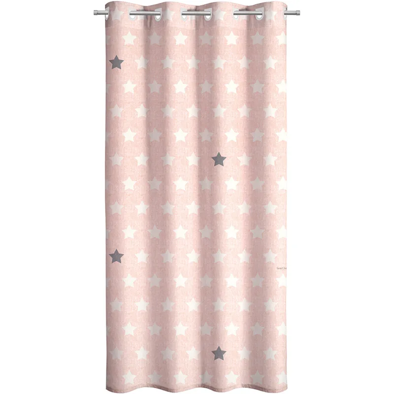 Κουρτίνα Με Τρουκς 160X240 Saint Clair Soft-Touch Pirineo Ροζ (160x240)