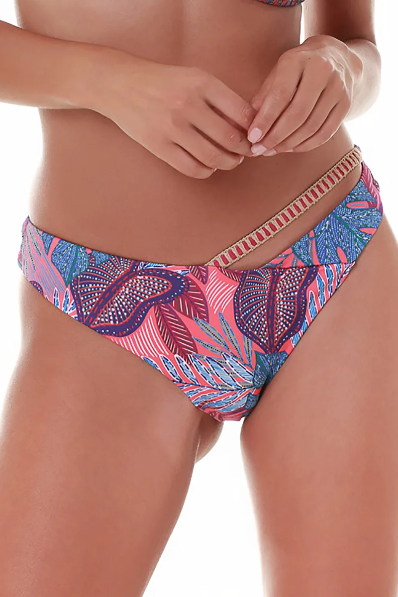 Bluepoint γυναικείο μαγιό bikini slip "Tropical Punch"-25065046-20