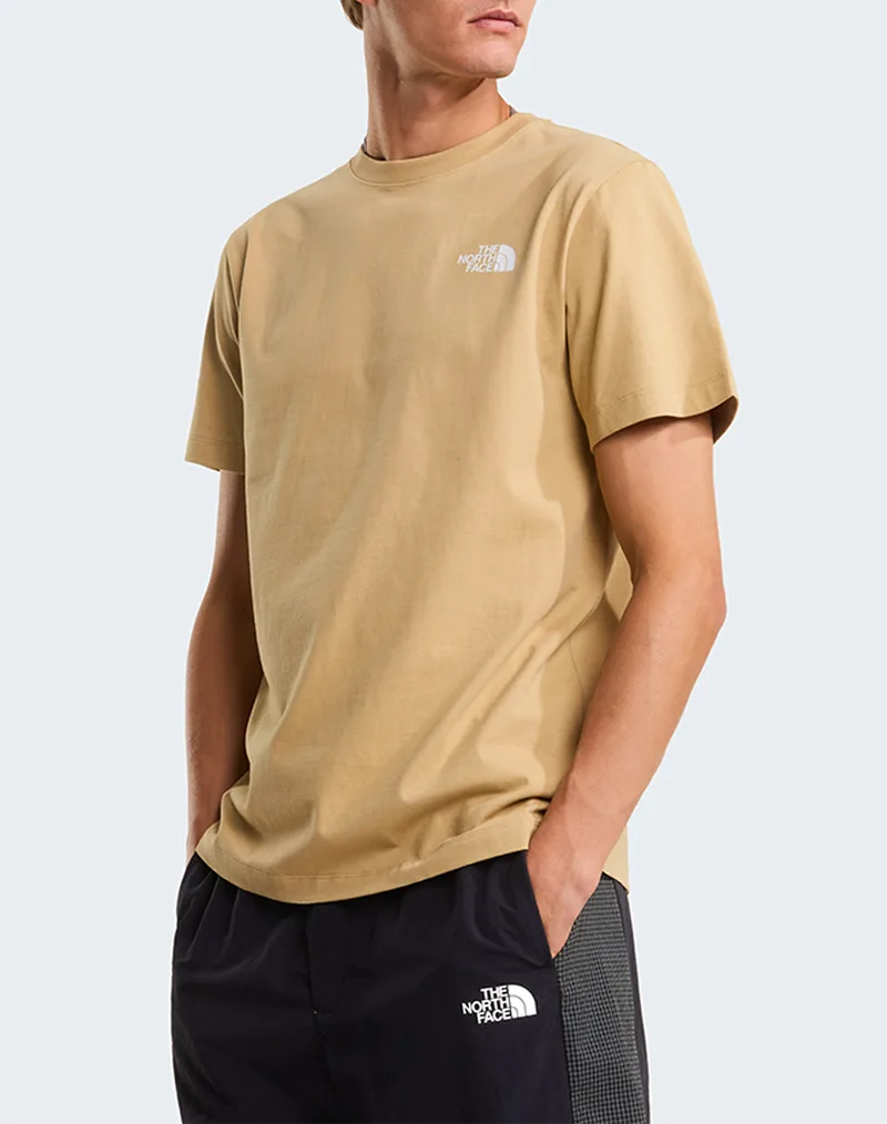 THE NORTH FACE M NORTH FACES REG SS T NF0A8GUW-NFLK5 Biege