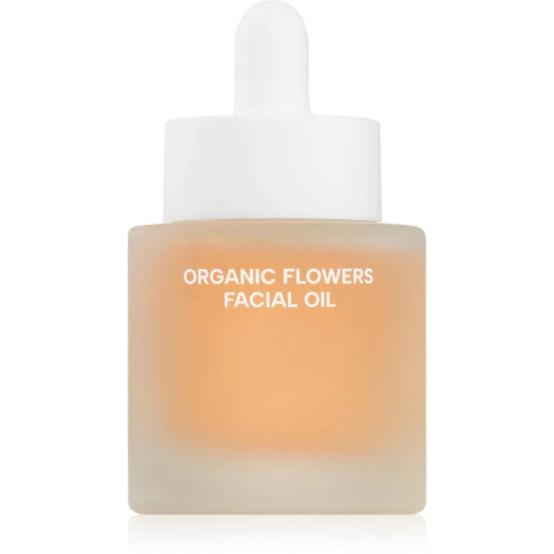 WHAMISA Organic Flowers Facial Oil Deep Rich λάδι προσώπου για ενυδάτωση και σύσφιξη του δέρματος 32 ml