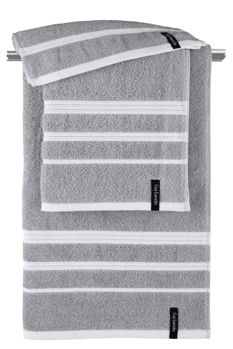 Σετ Πετσέτες 3 Τεμαχίων Guy Laroche Sofrano Grey
