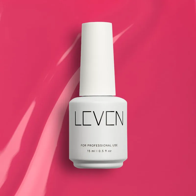 Leven | Ημιμόνιμο βερνίκι 15ml no. 018 Rose Petals