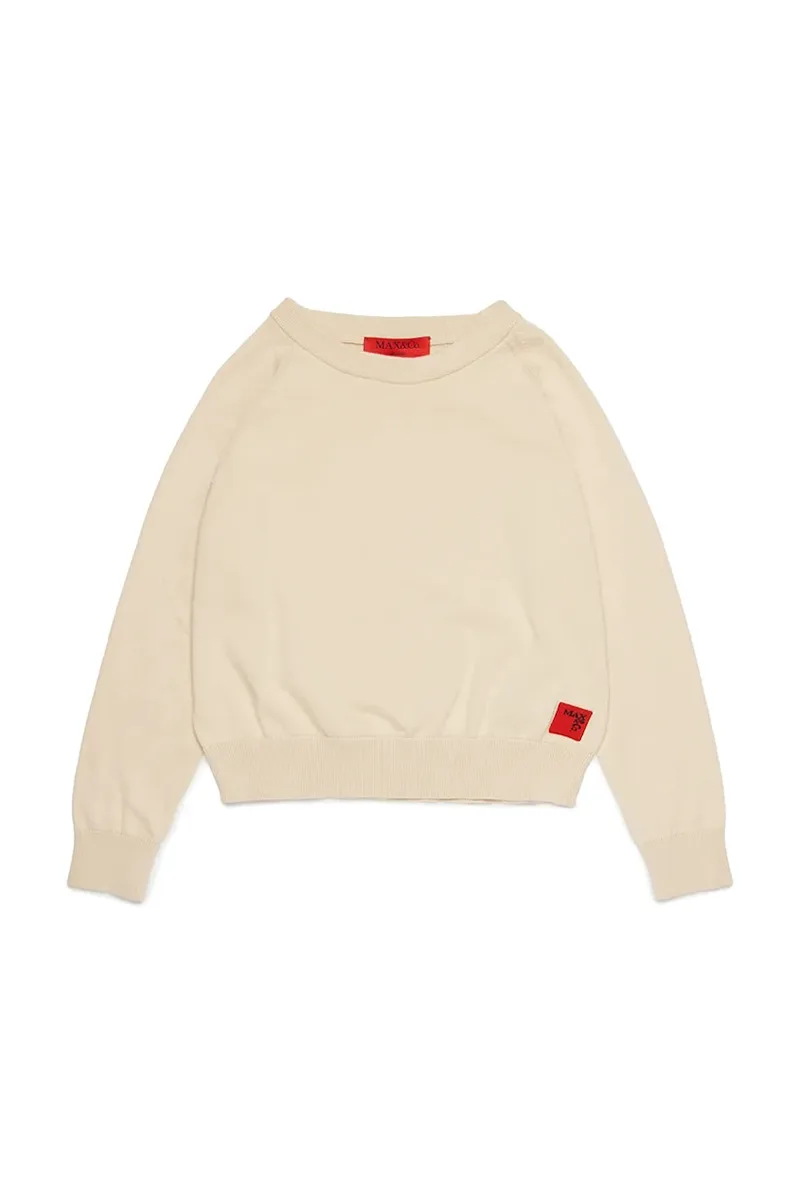 Παιδικό βαμβακερό πουλόβερ MAX&Co. MAXK24F KNITWEAR