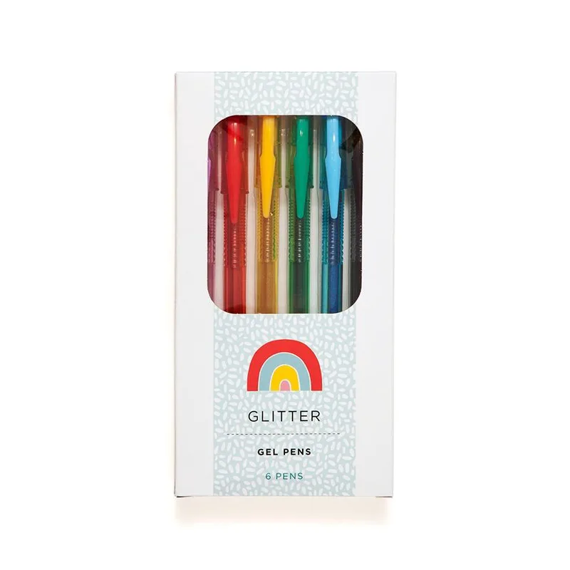Σετ 6τμχ Glitter Gel Pens Petit Monkey PTM-PMC05 - Petit Monkey - PTM-PMC05