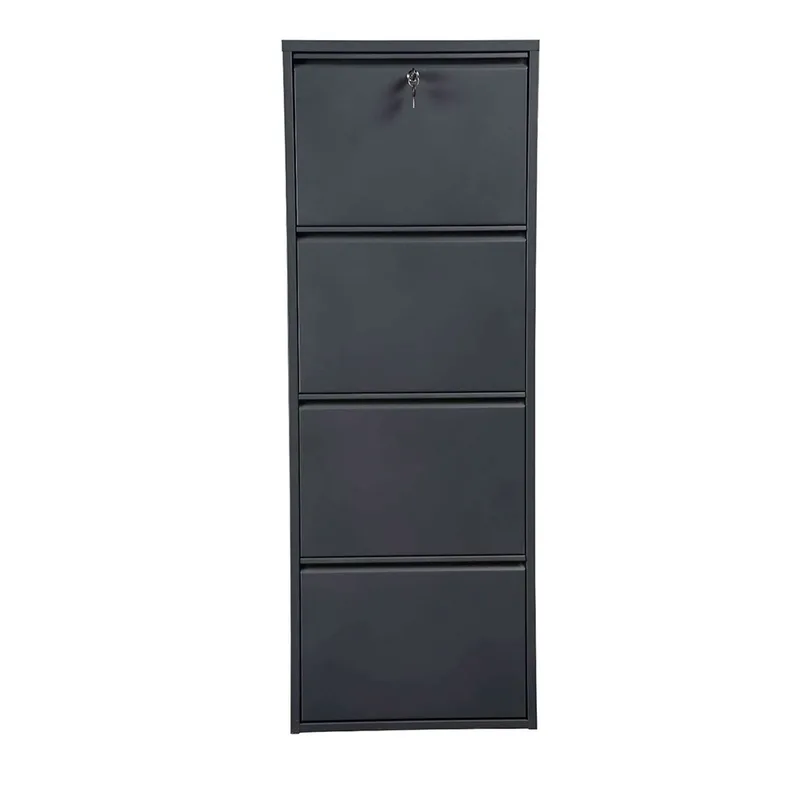 Παπουτσοθήκη Garda 4 - Anthracite 206Frg1122 (50x137x15 cm)