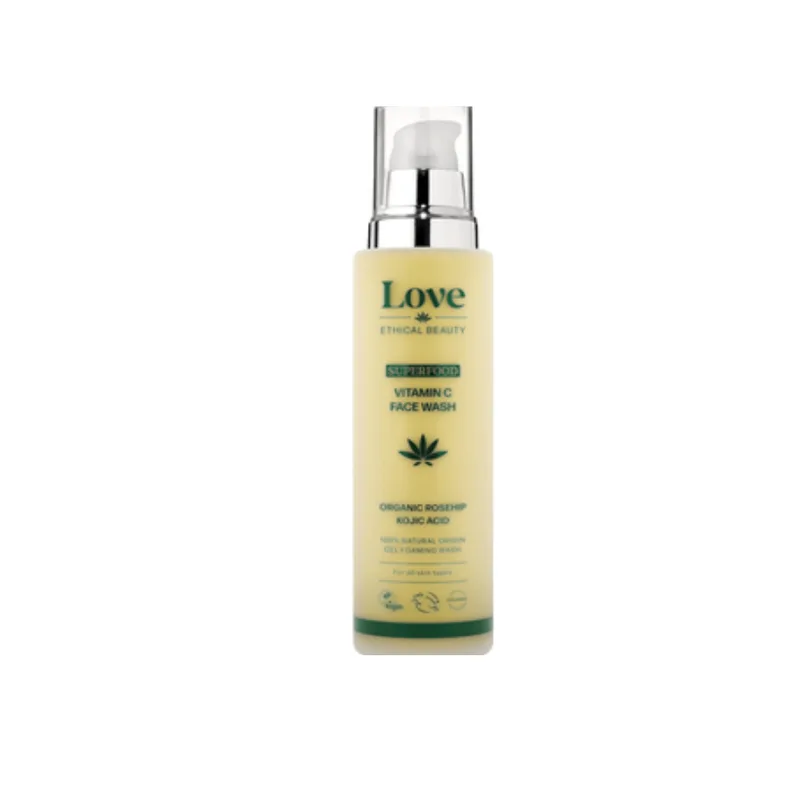 Love ethical beauty Superfood Vitamin C Facial Cleanser, 100g
