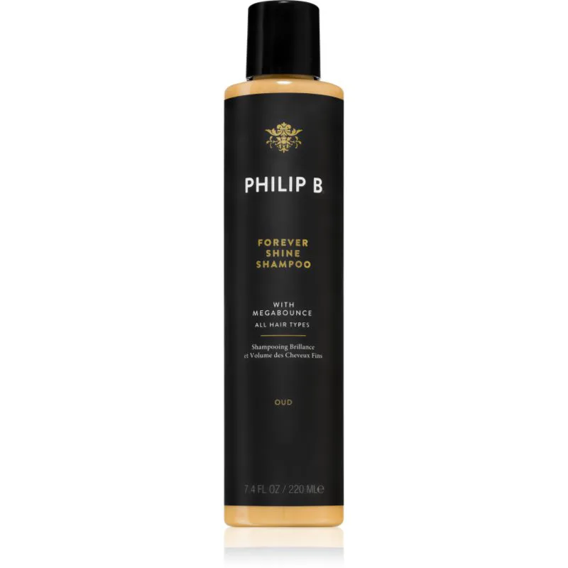 Philip B. Forever Shine λειαντικό σαμπουάν Για λάμψη και απαλότητα μαλλιών 220 ml