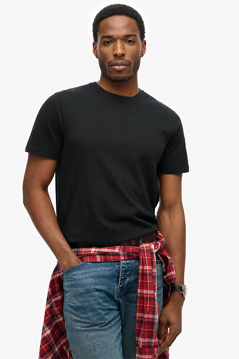 Superdry ανδρικό T-shirt "Classic Essential" - M1012226A Μαύρο