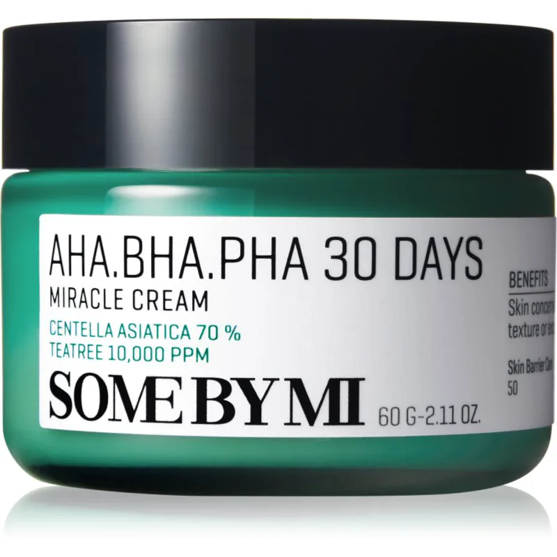 Some By Mi AHA∙BHA∙PHA 30 Days Miracle Cream πολυδραστήρια κρέμα με καταπραϋντική δράση 60 ml