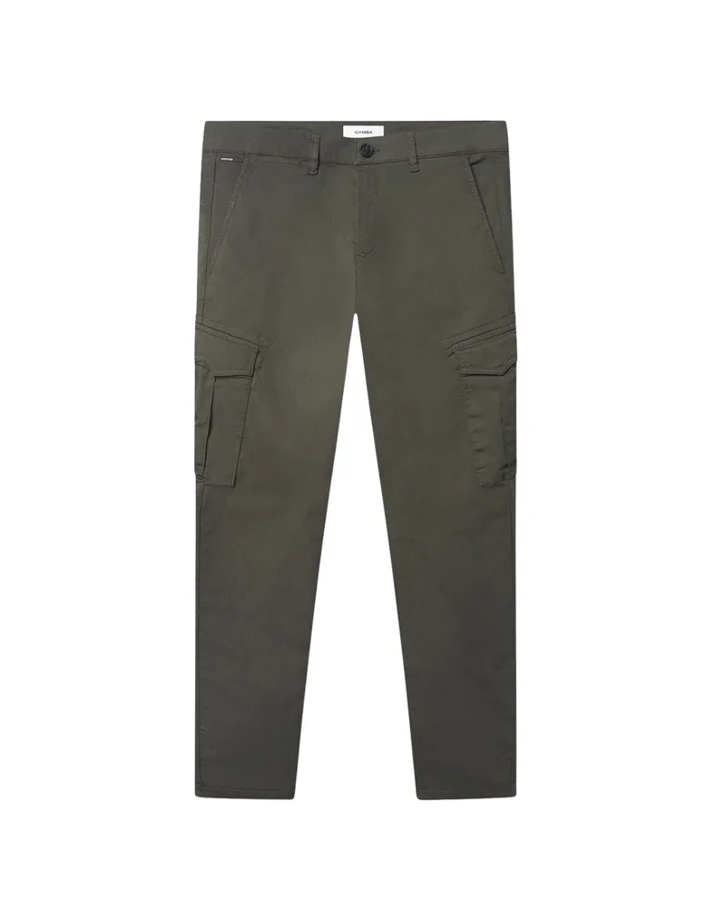 Gabba - Παντελόνι Ανδρικό Paul K3280 Cargo Dale -Army