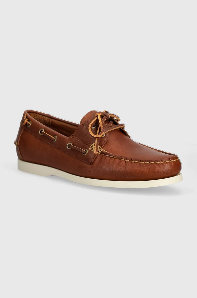 Δερμάτινα μοκασίνια Polo Ralph Lauren Merton Boat